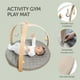 thumbnail image 3 of Gimnasio Para Bebé Aeiou Kk6351 Interactivo De Madera Gris, 3 of 8