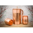 thumbnail image 2 of Juego de Jarra y Vasos de Cobre HealthGoodsIn 1.5L, 2 of 6