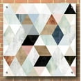 thumbnail image 3 of Epic Art 'Watercolor Mosaic I' by Victoria Borges, Acrylic Glass Wall Art, 36"x36", 3 of 7
