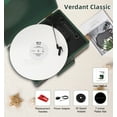 thumbnail image 3 of Record Player with Bluetooth, TANLANIN Vintage Turntable 3-Speed Suitcase Style with Built-in Speakers, USB Recording, Great Gift for Him/Her, Green, 3 of 12