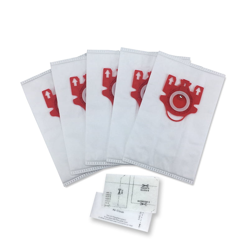 MIELE S380 VACUUM BAGS TYPE GN X 5 2 FILTERS 