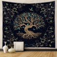 thumbnail image 1 of Cosmic Life Tree Tapestry Dreamy Big Tree Wall Blanket Home Decor Origin Tree Background Wall Hanging Cloth for Bedroom, 1 of 1
