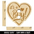 thumbnail image 2 of It's a Boy Baby Shower Wood Buttons for Crochet Knitting Sewing DIY Craft - 0.75 Inch Small (12pcs), 2 of 7