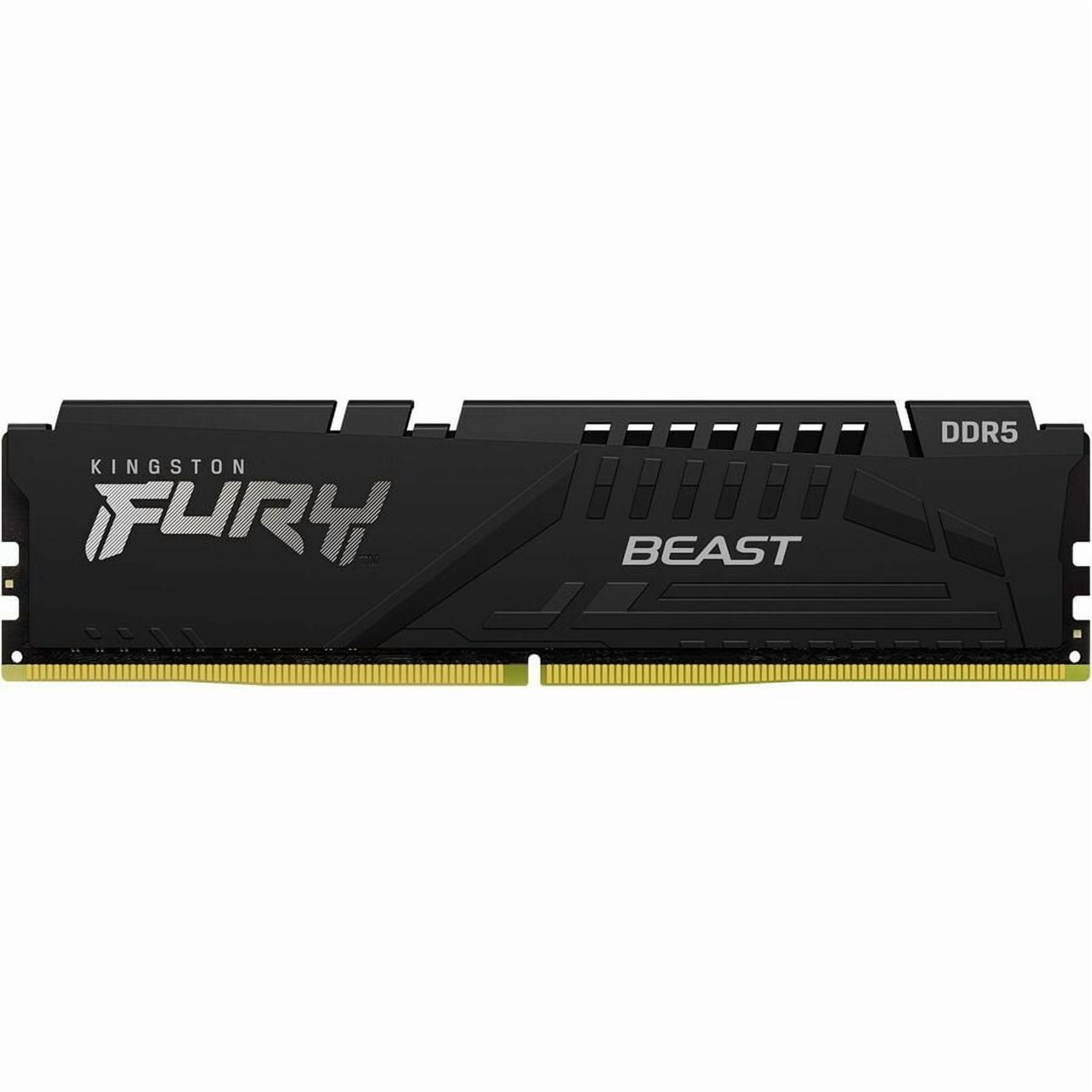 Kingston 32GB (2x16GB) DDR5 6000MT/s CL30 FURY Beast Black XMP