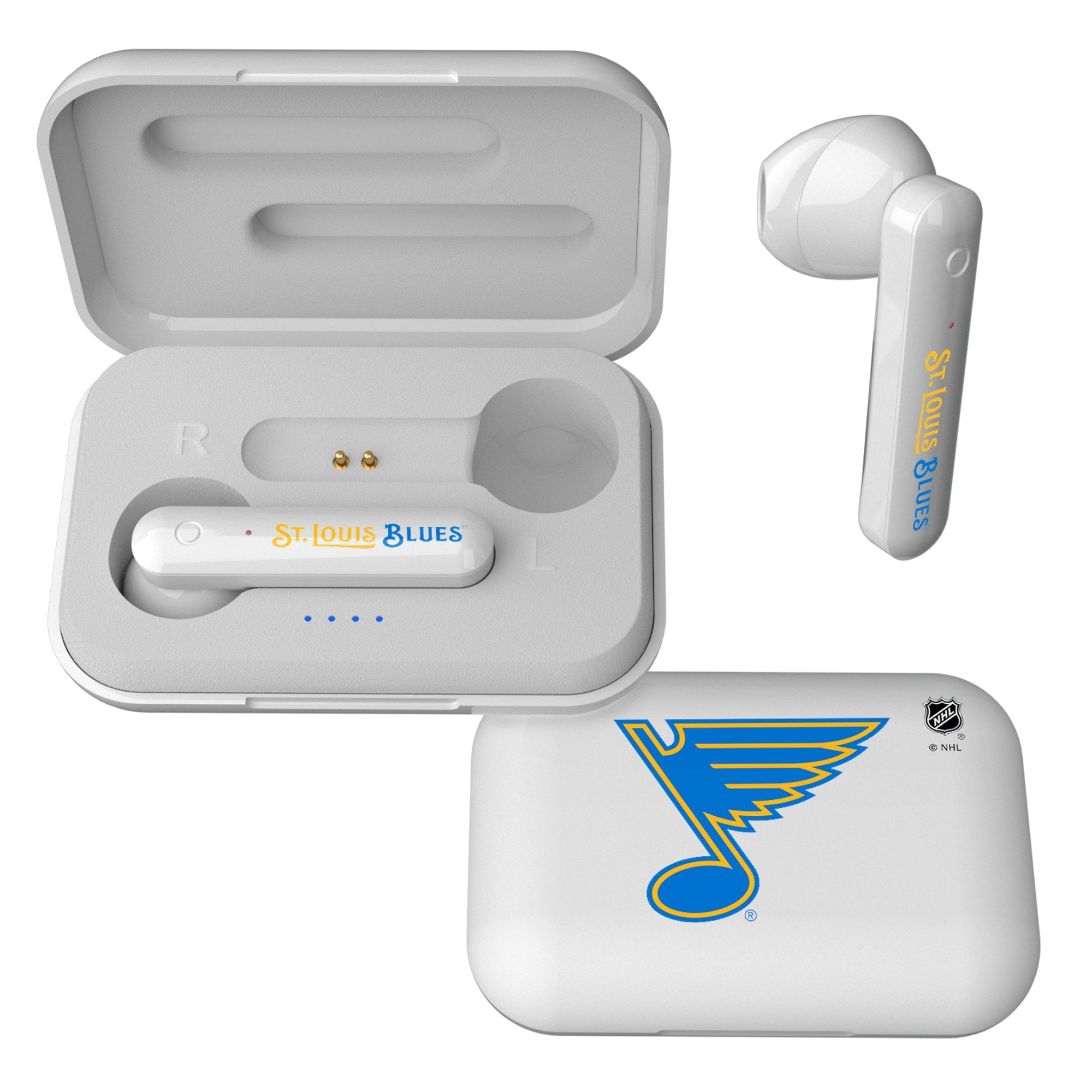 Keyscaper St. Louis Blues Wireless TWS Insignia Design Earbuds
