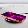 thumbnail image 4 of JETech Glitter Case for iPhone 13 Pro 6.1-Inch, Bling Sparkle Shockproof Phone Bumper Cover, Cute Sparkly for Women and Girls (Red), 4 of 7