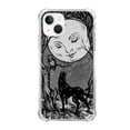 thumbnail image 1 of Wolf Moon Tarot Case Compatible with iPhone 13 Mini,Unique Art Design TPU Bumper Cover Case, 1 of 5