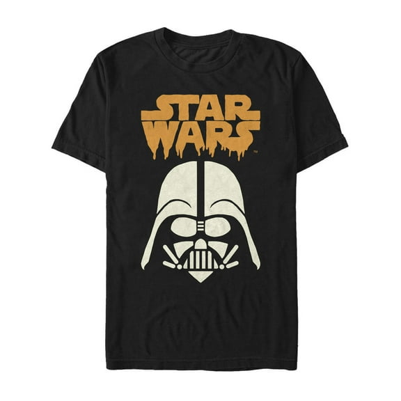 Men's Star Wars Halloween Darth Vader Helmet Graphic Tee
