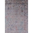 thumbnail image 1 of Ahgly Company Machine Washable Indoor Rectangle Industrial Modern Mauve Taupe Purple Area Rugs, 4' x 6', 1 of 7