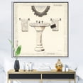 thumbnail image 3 of Paris Hotel Bathroom V - Traditional Bathroom Framed Canvas, 3 of 3
