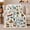 Outdoor Adventure, variant on Whimsical Camping Adventure Doodle Pattern Deer Tents Outdoor, Rustic Camping Scene, Warm Flannel Blanket for Cabin and Lodge, Outdoor Lovers Valentine's Day Gift, Rustic Home Decor