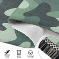 thumbnail image 6 of Yayeee Runner Rug for Bedroom 2'x6' Machine Washable Hallway Non Slip Mat, Forest Camouflage Pattern, 6 of 8