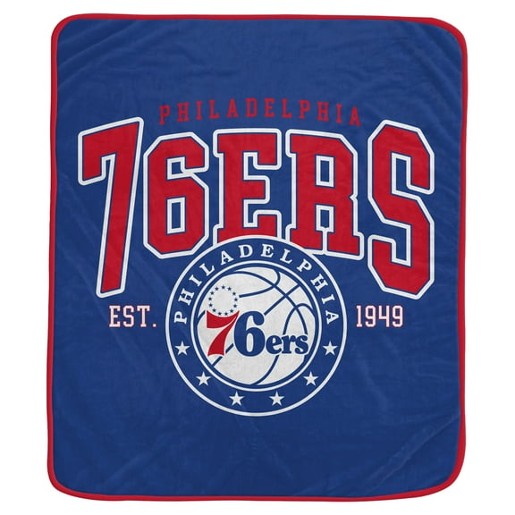 Pegasus  Philadelphia 76ers Vintage Arch Ultra Soft 50" x 60" Blanket