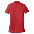 thumbnail image 6 of Yellow Rooster Womens Dry Zone UV Micro-Mesh Tipped Polo Rich Red/ Deep Black XS, 6 of 6