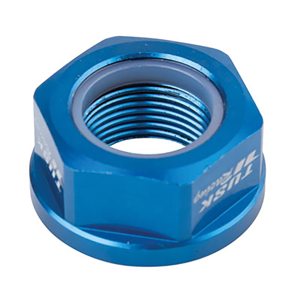 Nyloc Axle Nut M22 X 1.50 Blue Compatible With Kawasaki KX450 X 2021