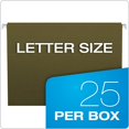 thumbnail image 4 of Pendaflex Essentials Hanging Folders, Letter Size, No Tabs, Standard Green, 25 per Box (81600), 4 of 5