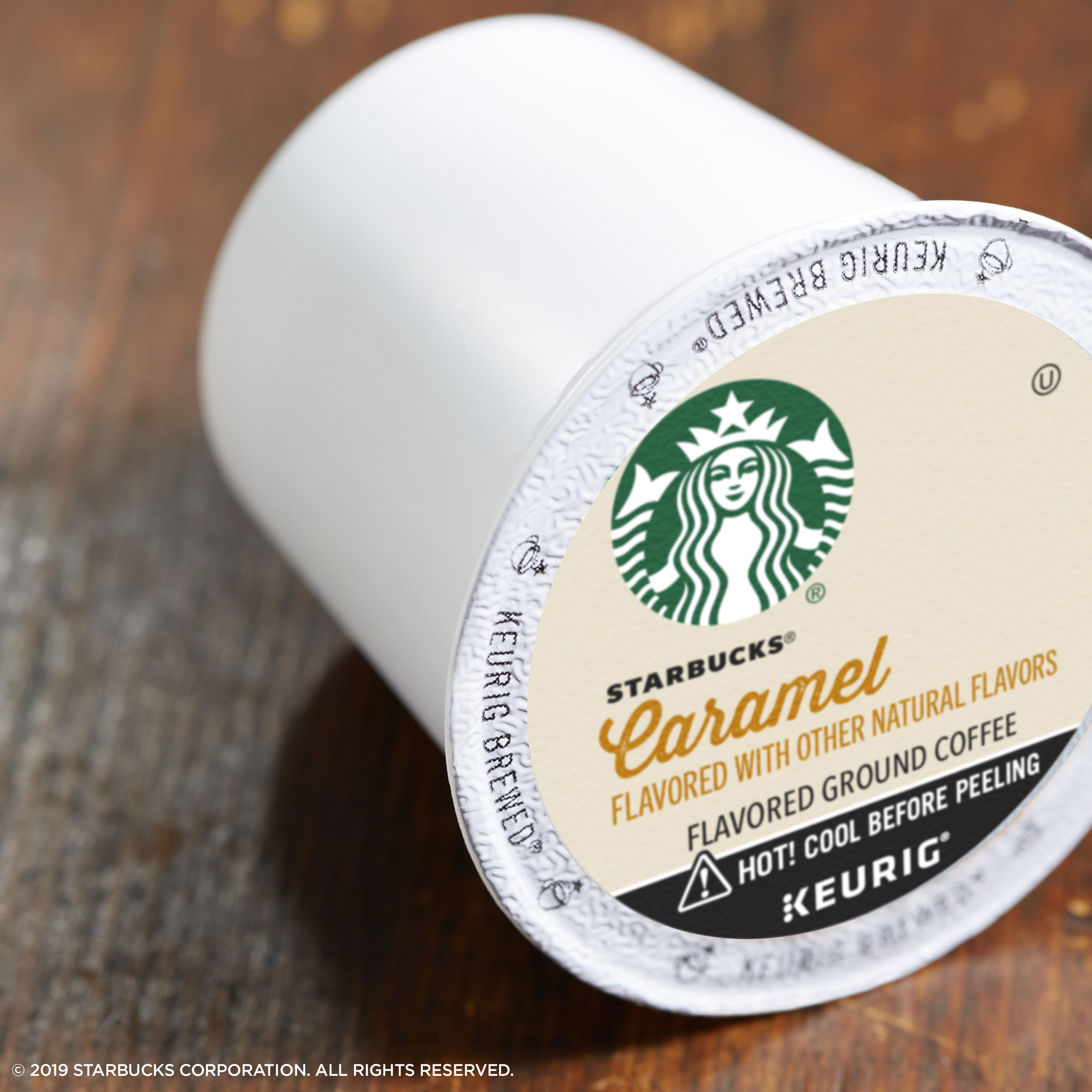Starbucks Medium Roast K-Cup Coffee Pods — Caramel for Keurig Brewers — 1 box (16 pods) - image 2 of 5