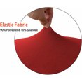 thumbnail image 4 of STTOAY Round Bar Stool Seat Covers Washable Stool Cushion Slipcover Elastic Bar Chair Covers, Red, 4 of 6