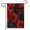 Multicolor 4, variant on ADECORIVY Flower Crane Welcome Garden Flag 12x18 Inch Double Sided Outside Porch Yard Decoration Floral Bird Outdoor Flag