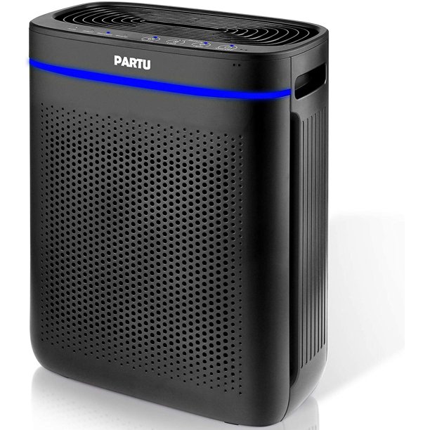 PARTU HEPA Air Purifier for Home, Large Room Up to 215ft² Smoke Air