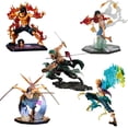 thumbnail image 2 of One Piece Anime Character Model Luffy Zorro Ace Sanji·White Beard Anime Classic Fighting PVC Action Character Collectible Gift Fivean unisex, 2 of 2