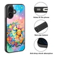 thumbnail image 2 of WIRESTER Shockproof Soft Rubber Cover Case for Apple iPhone 16 Plus 6.7" 2024, Colorful Sad Moon Happy Sun, 2 of 5