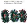 thumbnail image 3 of Carretes para guardar luces navideñas ZOBER con 3 ruedas, tela 600D, 3 of 7