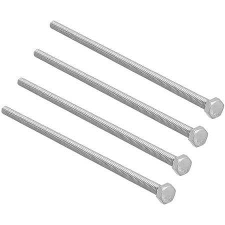 

Southwith M6x140 mm Hex Bolts 304 Stainless Steel Hexagon Screw Bolt 4pcs Useful Design