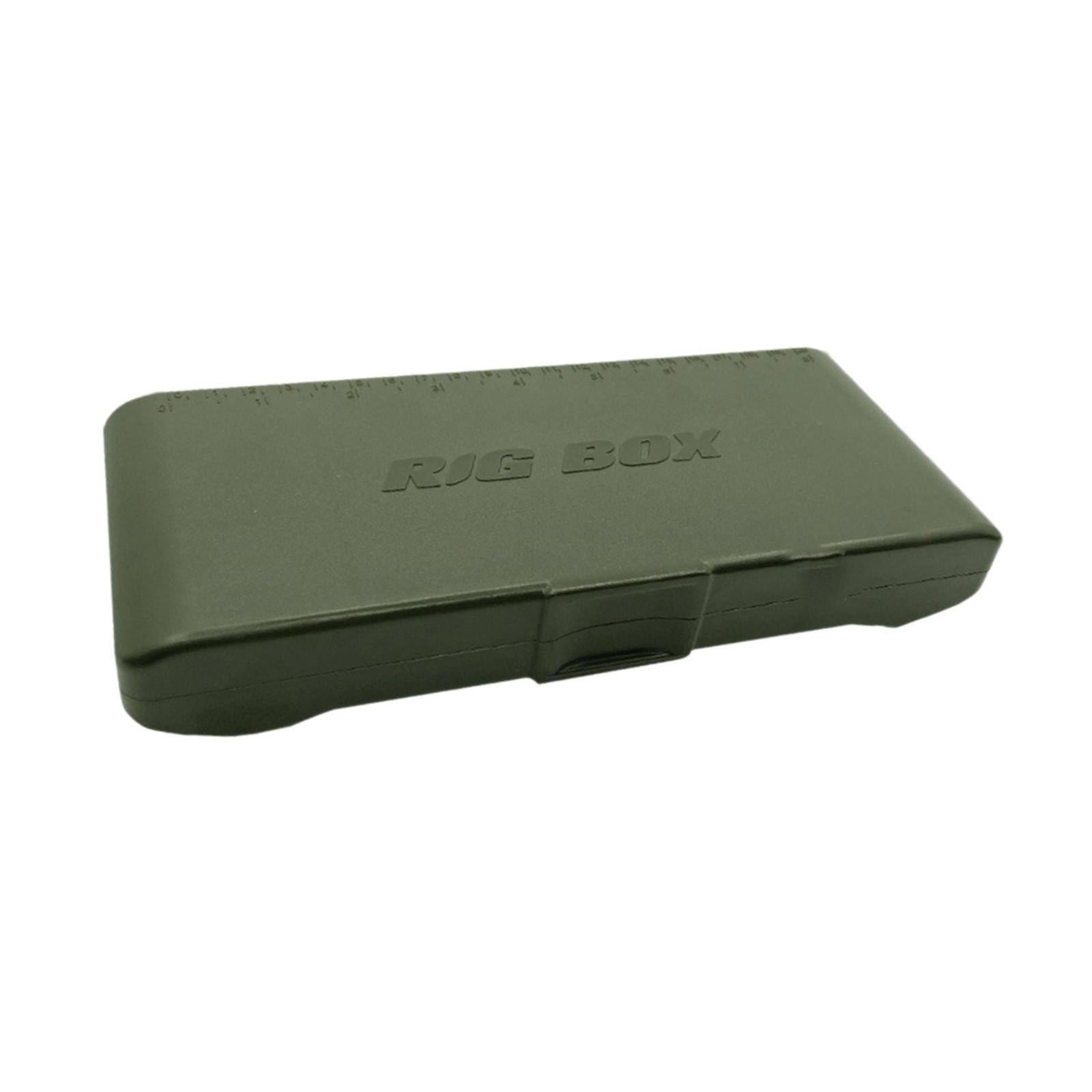 Fishing Tackle Case Portable Fishing Line Box with Secure Magnetic Lid for Lure Storage Travel Boat Saltwater Freshwater