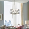 thumbnail image 3 of 1214 Madison Collection Pendant Lamp D:20in H:9in Lt:5 Polished Nickel Finish Royal Cut Crystal (Clear), 3 of 9