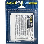 Advil, Advil PM 2 Caplets Blister Card (6 Count)