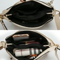 thumbnail image 6 of MKF Collection Elaina Vegan Leather Crossbody Bag 9in Spacious Compartments, 6 of 9