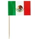 thumbnail image 1 of Banderitas Decorativas MXToothpickFlag 30Pzas México 3.5x2.5cmPapel Asta Madera Tricolor., 1 of 1