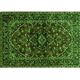 thumbnail image 1 of Ahgly Company Indoor Rectangle Persian Green Traditional Area Rugs, 2' x 5', 1 of 1