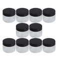 thumbnail image 3 of jifeng 10 Pcs Pot à Lotion 30 ml Mini Pot de Rangement pour Animaux de Compagnie pour Noix Cosmétique Cuisine, 3 of 9