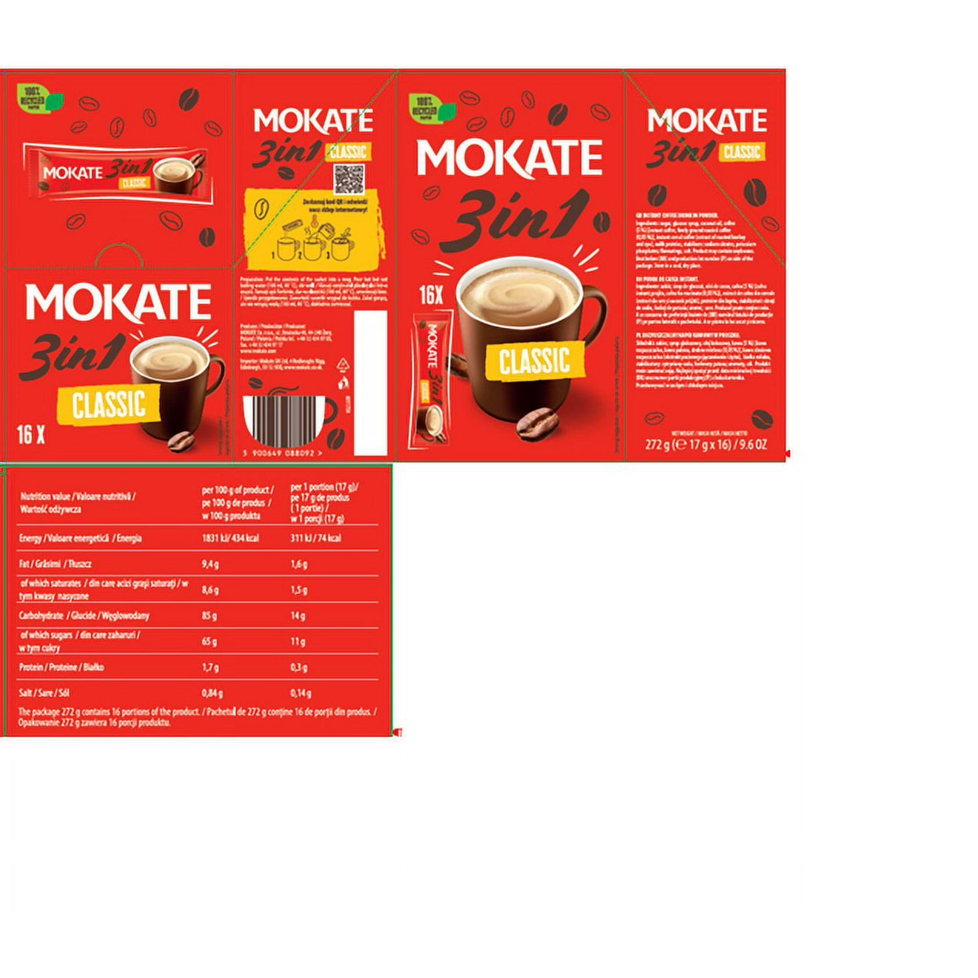 Mixes Mokate Classic 3n1, Mixes Mokate Classic 3in1 - Walmart.ca