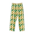 thumbnail image 2 of Vsdgher Corn 8 Print Mens Pajama Pants Sleep & Lounge Pants, PJ Bottoms With elastic waistb and Pockets, 2 of 5