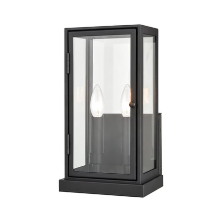 Elk Home Foundation 13   High 2-Light Outdoor Sconce -
