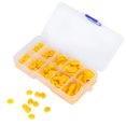 thumbnail image 3 of Plastic Eyes Noses, Stuffed Animals Parts Non-  For Bear Dolls For Professional Use For Plush Animals For Sewing Crafts Yellow, 3 of 8
