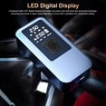 thumbnail image 3 of Mistaha Wireless Car Tire Inflator Pump with LED Display and Multiple Inflation Modes - Portable Black Air Compressor with Preset Pressure, Long-Lasting Battery, LED Light, and Alloy Cylinder, 3 of 6
