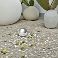 thumbnail image 4 of TABLZONE Silver Reflective Sphere Mirror Globe Stainless Steel Garden Outdoor Decor, 4 of 8