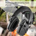 thumbnail image 2 of Electronic Folding Ear Protector Anti-Noise Earmuffs for Shooting Hu nting, 2 of 7