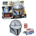 thumbnail image 3 of NERF Star Wars The Mandalorian Mask & Gauntlet, Star Wars NERF Blaster and Mask, 3 of 10