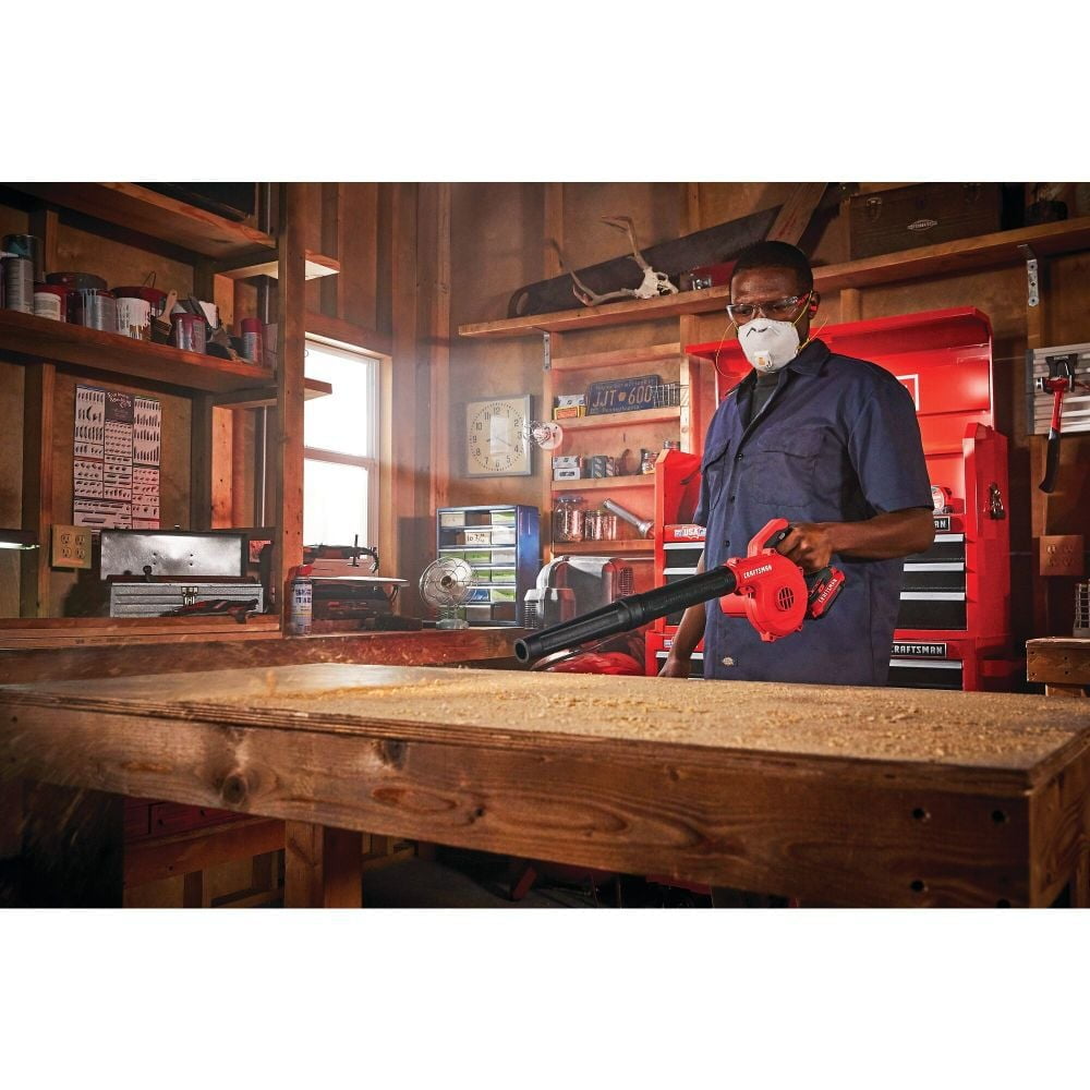 Craftsman V20 Cordless Leaf Blower, 125 mph, Bare Tool Only CMCBL0100B