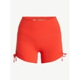 thumbnail image 3 of Avia Women's Side Ruched Bike Shorts, 4" Inseam, Sizes XS-XXXL, 3 of 5