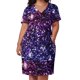 thumbnail image 2 of Vestido de noche para mujer prenda holgada con bolsillos color morado degradado Stardust verano, 2 of 6