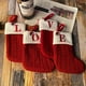 thumbnail image 2 of Christmas Decoration Socks Hanging Santa Claus Gift Socks Knitted Letter Gift Bag Christmas Children's Candy Storage Yarn Bags, 2 of 5