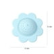 thumbnail image 3 of pstuiky Protector de desagües con forma de flor recogedor de pelos colador trampa filtro de fregadero antiobstrucción de plástico reutilizable, 3 of 6