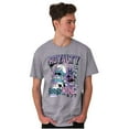 thumbnail image 4 of The Smurfs Kanji Hustle King Royalty Men's Graphic T Shirt Tees Brisco Brands L, 4 of 5