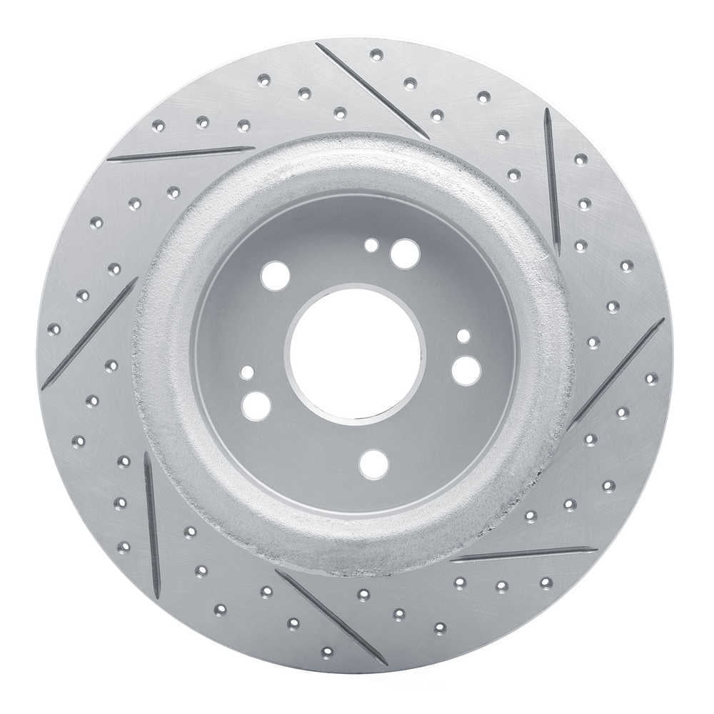 Dynamic Friction Company 830-58038L DFC Geoperformance Rotor - Drilled and Slotted